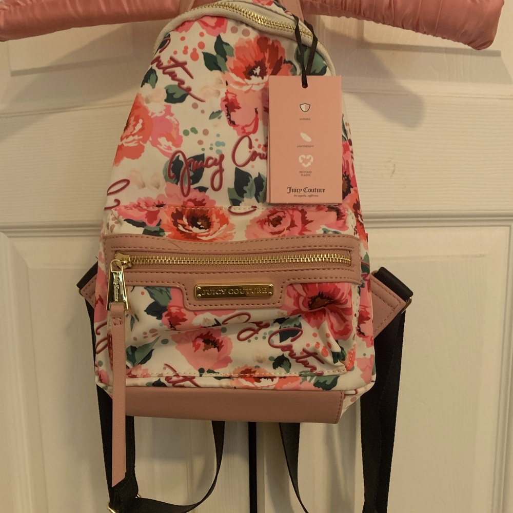 Juicy Couture Floral Backpack